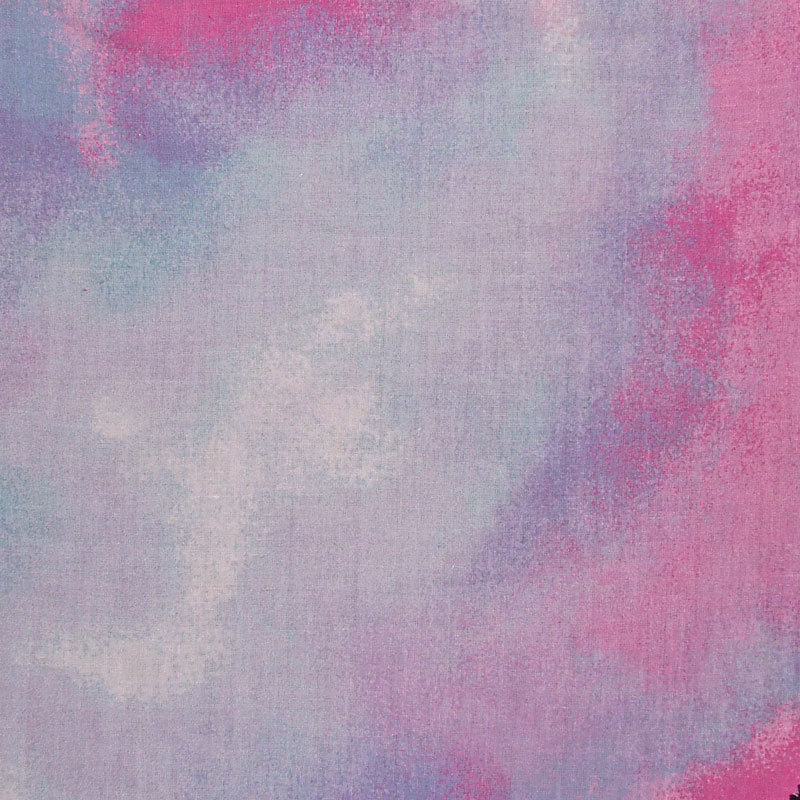 Viskosestoff Batik lila-pink