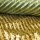Organza Lurexstreifen diagonal grün-gold