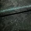 Futterstoff Jacquard Paisley 40 mm tannengrün;...
