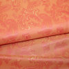 Futterstoff Jacquard Paisley 40 mm neon rosa-gelb