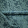 Futterstoff Jacquard Paisley 40 mm graupetrol;  Design...