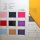Farbkarte Buntgewebe Uni in 24 Farben