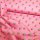 Blusenstoff Baumwoll-Satin Digitaldruck rosa