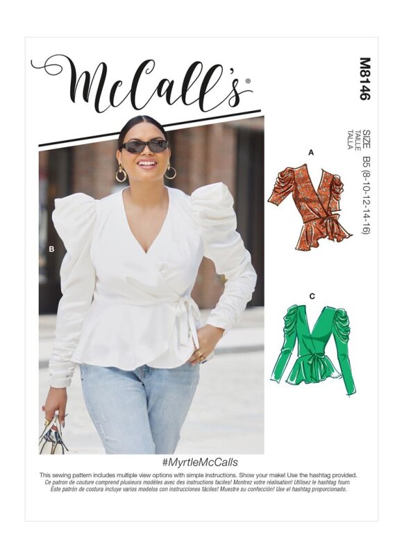 McCALLS Schnittmuster Damen Top