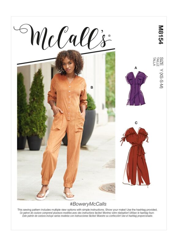McCALLS Schnittmuster Damen Jumpsuit  AUSSORTIERT - 11 / 2023