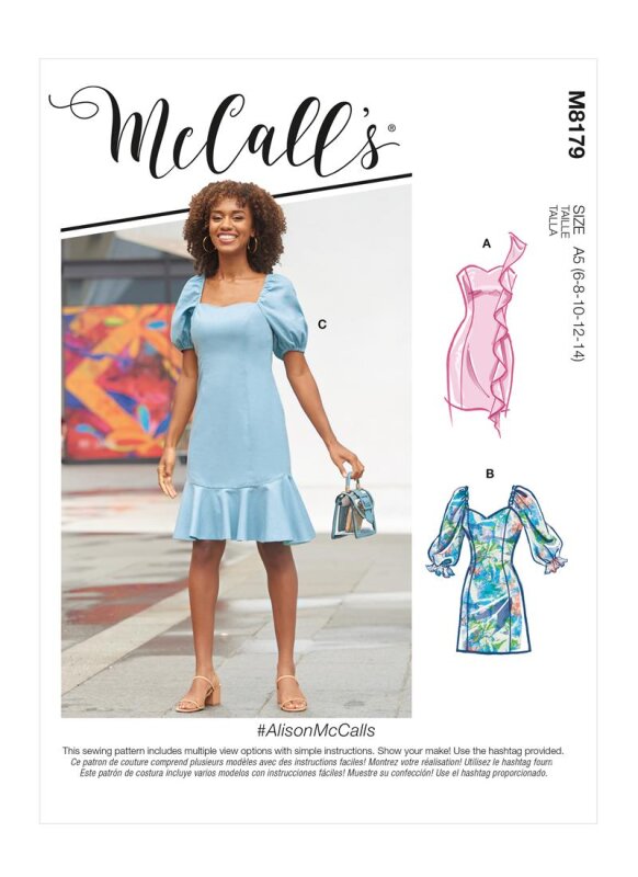 McCALLS Schnittmuster Damen Kleid AUSSORTIERT - 11 / 2023