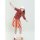 Modestoffe Jersey terracotta Streifen ÖkoTex (Rock)