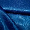 Futterstoff Jacquard Paisley 8 mm royalblau