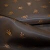 Futterstoff Jacquard Rosen 20 mm dunkelbraun; Design...