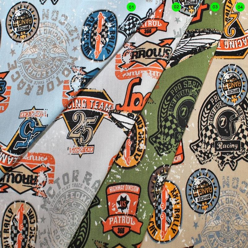 Popeline Druck Speedway