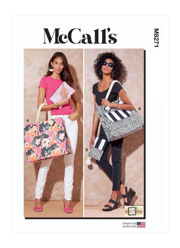 McCALLS Schnittmuster Tasche