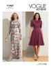 Vogue Schnittmuster Damen Kleid