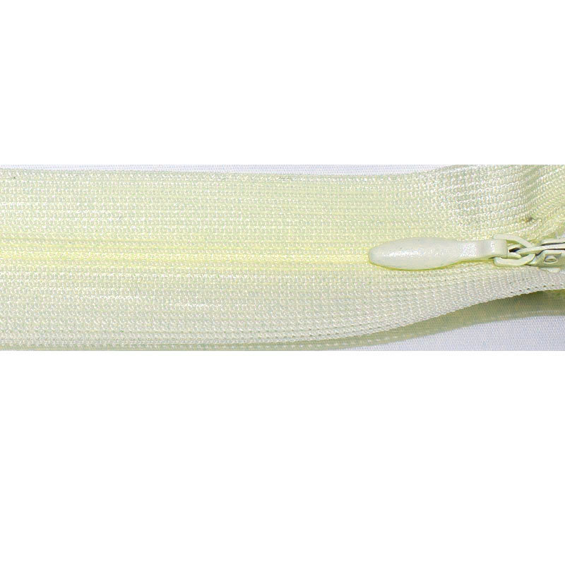 Reißverschluss Nahtfein 4 mm 22 102 weißgelb