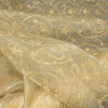 Organza Foliendruck Sterne gold