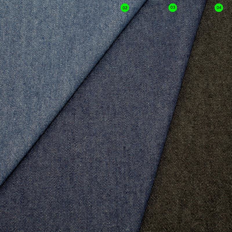 Blusenjeans gebleicht + vorgewaschen 03 dunkelblau