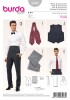 Burda Schnittmuster Herren Weste Gr. 46 - 60