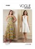Vogue Schnittmuster Damen Kleid