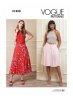 Vogue Schnittmuster Damen Rock