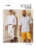 Vogue Schnittmuster Herren Hose
