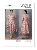 Vogue Schnittmuster Damen Kleid