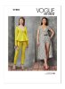 Vogue Schnittmuster Damen Jacke, Shorts und  Hose