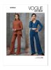 Vogue Schnittmuster Damen Sportbekleidung