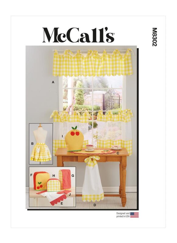 McCALLS Schnittmuster Accesories Größen 32-50