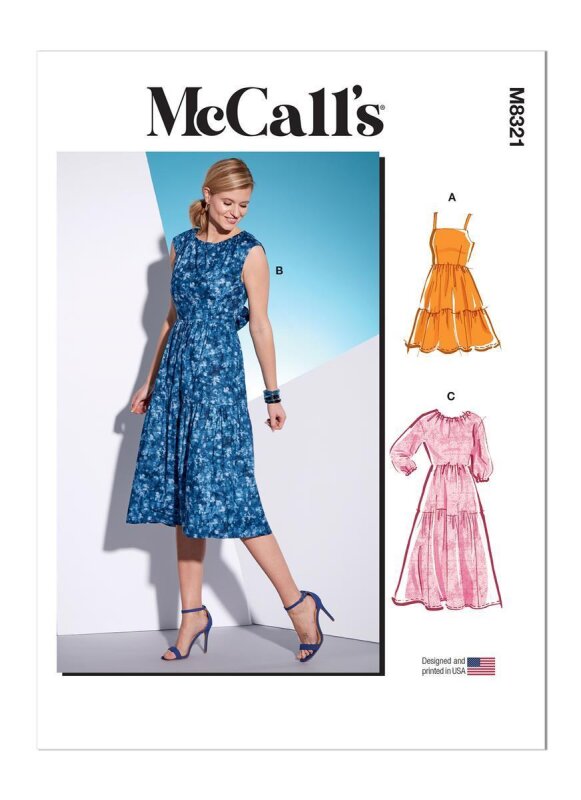 McCALLS Schnittmuster Damen Kleid