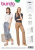 Burda Schnittmuster Damen Hosen Gr. 34 - 46