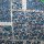 Jerseystoffe bedruckt, Blumen 01 blau