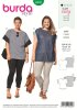 Burda Schnittmuster Damen T-Shirts Gr. 46 - 60
