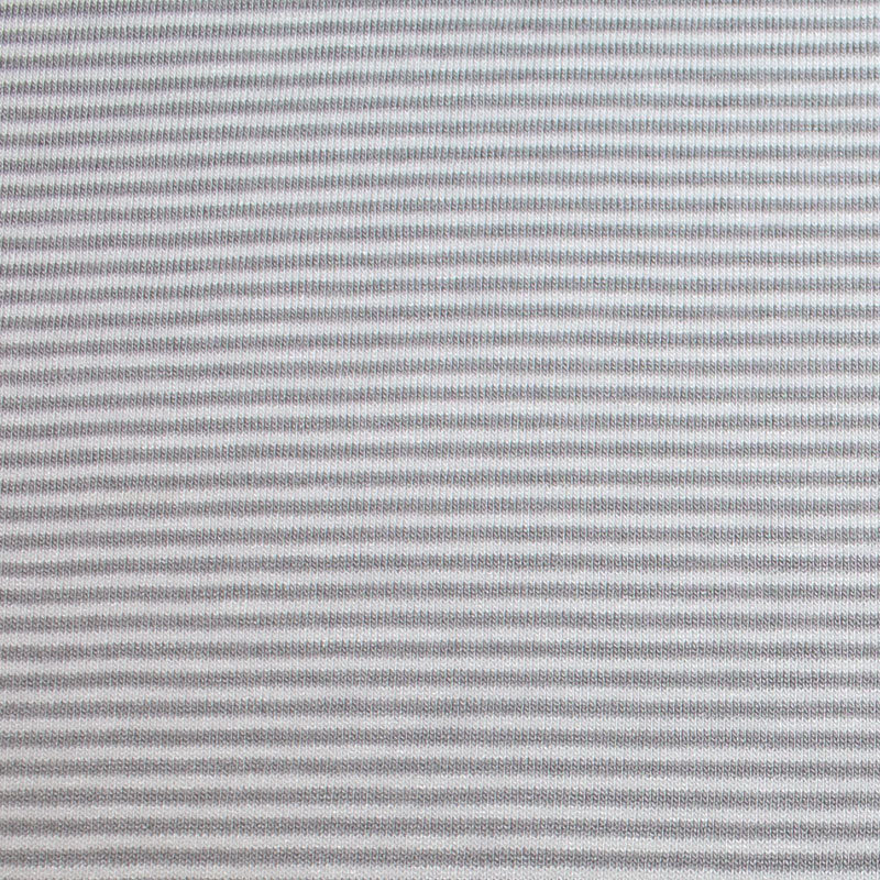 Viskose Jerseystoffe Ringel Serie 2 mm 08 grau