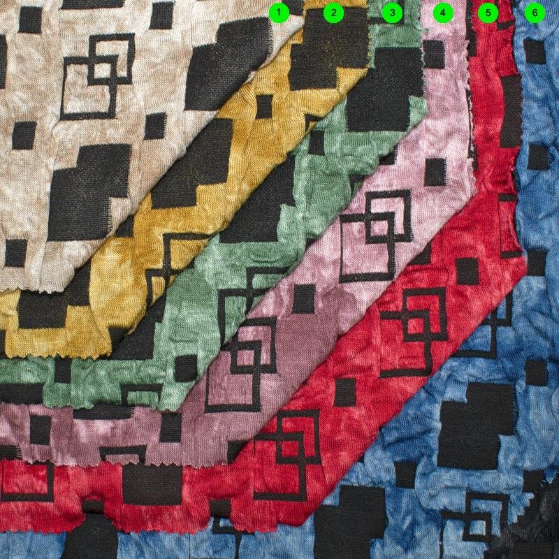 Doppeljersey Jacquard 01 beigebraun