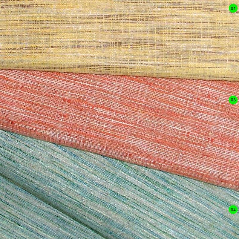 Leinenbuntgewebe 01 gelb