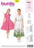 Burda Schnittmuster Damen Kleider Gr. 34-46