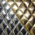 Metallfolie gesteppt 02- gold