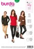 Burda Schnittmuster Damen Shirts Gr. 36 - 50