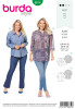 Burda Schnittmuster Damen Blusen Gr. 44 - 56