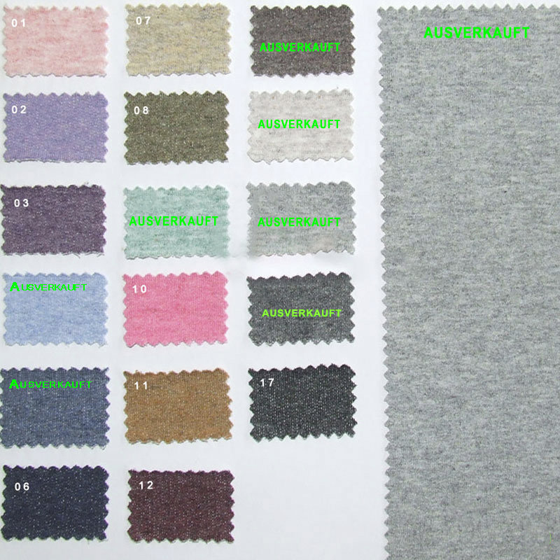 Sweat melange 01 pastellrosa