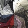 Taft Rückseite gefüttert 14 silber