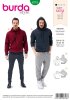 Burda Schnittmuster Herren Sweater Gr. 46 - 56