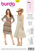 Burda Schnittmuster Damen Wickelkleid Gr. 36 - 46