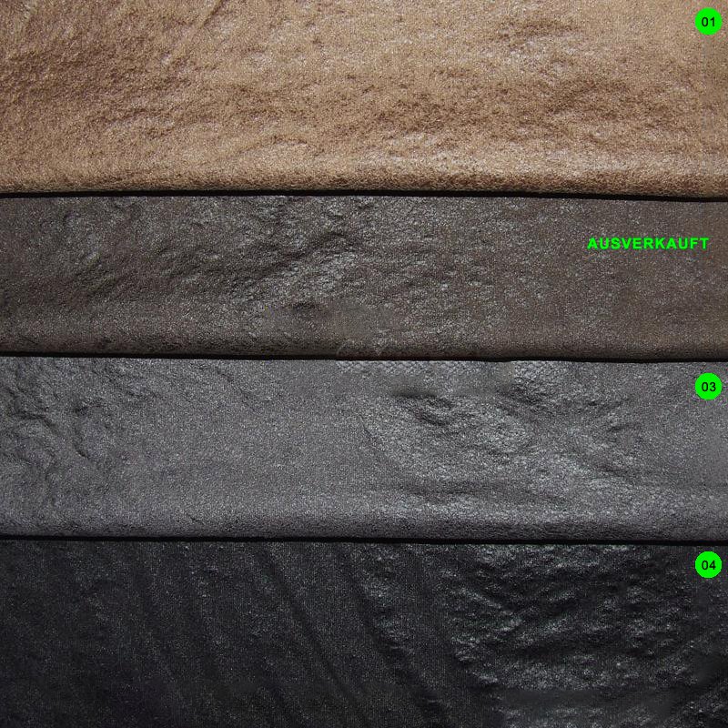 Lederimitat bi-elastisch 04 schwarz