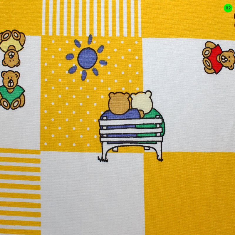 Kinderserie Bärchen gelb 02 - 1300 Patchwork