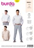Burda Schnittmuster Herren Hemd Gr. 44 - 60