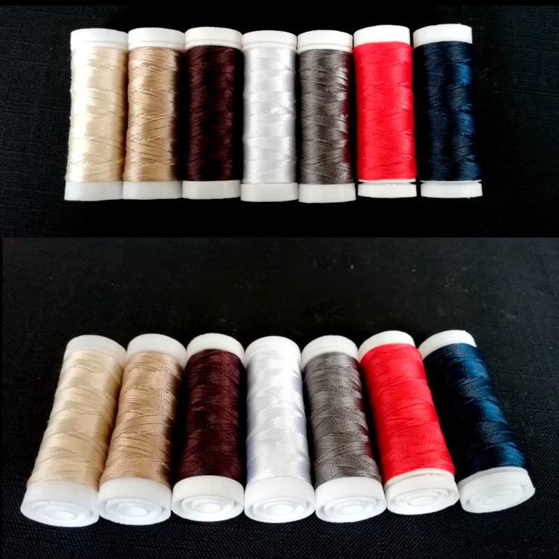 Knopflochgarn extra stark dunkelbraun
