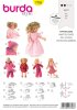 Burda Schnittmuster Puppenkleider