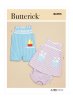 Butterick Schnittmuster Babylatzhose, -Kleid und -Höschen