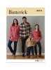 Butterick Schnittmuster Jacke für Kinder, Jugendliche und Erwachsene Alle Größen