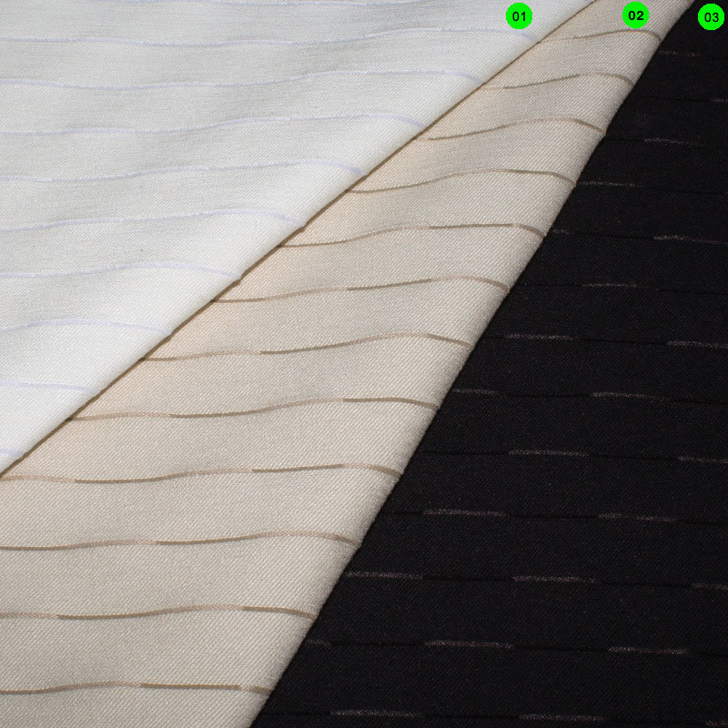 Bengaline Longstretch Streifen 02 beige